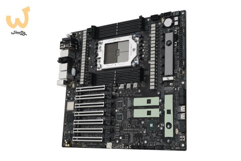 Płyta główna Asus Pro WS WRX90E-SAGE SE 1x sTR5 AMD ryzen Threadripper PRO 7000 SoC (8x DIMM, 4x SATA, 2x SlimSAS, 4xM.2, 2x10Gb Płyta główna Asus Pro WS WRX90E-SAGE SE 1x sTR5 AMD ryzen Threadripper PRO 7000 SoC (8x DIMM, 4x SATA, 2x SlimSAS, 4xM.2, 2x10Gb