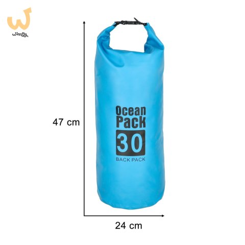 Worek wodoszczelny torba wodoodporna nadmuchiwana do kajaka deski SUP 30L Worek wodoszczelny torba wodoodporna nadmuchiwana do kajaka deski SUP 30L
