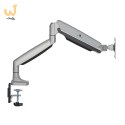 MACLEAN UCHWYT DO MONITORA PODWÓJNE RAMIĘ, ZE SPRĘŻYNĄ GAZOWĄ, 17"-45", 16 KG MC-969