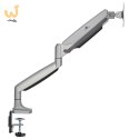 MACLEAN UCHWYT DO MONITORA PODWÓJNE RAMIĘ, ZE SPRĘŻYNĄ GAZOWĄ, 17"-45", 16 KG MC-969