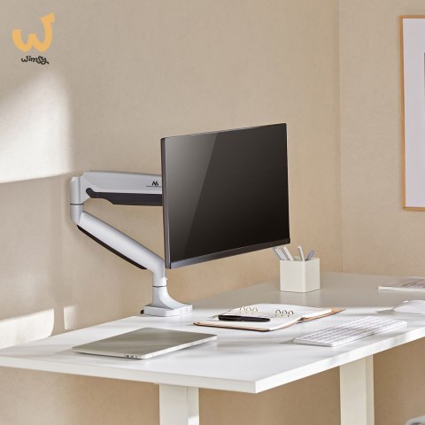 MACLEAN UCHWYT DO MONITORA PODWÓJNE RAMIĘ, ZE SPRĘŻYNĄ GAZOWĄ, 17"-45", 16 KG MC-969 MACLEAN UCHWYT DO MONITORA PODWÓJNE RAMIĘ, ZE SPRĘŻYNĄ GAZOWĄ, 17"-45", 16 KG MC-969