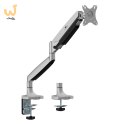 MACLEAN UCHWYT DO MONITORA PODWÓJNE RAMIĘ, ZE SPRĘŻYNĄ GAZOWĄ, 17"-45", 16 KG MC-969