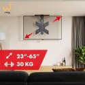 MACLEAN UCHWYT DO TV ELEKTRYCZNY SUFITOWY, OBSŁUGA TUYA, MAX VESA 600X400, OBRÓT 90ST. PILOT, 23"-65", 30KG MC-491