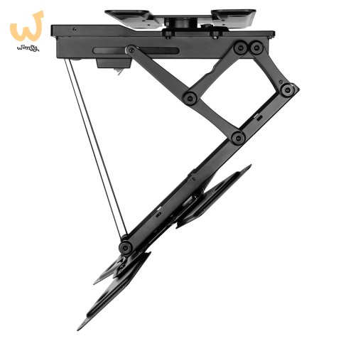 MACLEAN UCHWYT DO TV ELEKTRYCZNY SUFITOWY, OBSŁUGA TUYA, MAX VESA 600X400, OBRÓT 90ST. PILOT, 23"-65", 30KG MC-491 MACLEAN UCHWYT DO TV ELEKTRYCZNY SUFITOWY, OBSŁUGA TUYA, MAX VESA 600X400, OBRÓT 90ST. PILOT, 23"-65", 30KG MC-491