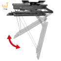MACLEAN UCHWYT DO TV ELEKTRYCZNY SUFITOWY, OBSŁUGA TUYA, MAX VESA 600X400, OBRÓT 90ST. PILOT, 32"-75", 35KG MC-490