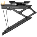 MACLEAN UCHWYT DO TV ELEKTRYCZNY SUFITOWY, OBSŁUGA TUYA, MAX VESA 600X400, OBRÓT 90ST. PILOT, 32"-75", 35KG MC-490