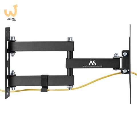 MACLEAN UCHWYT DO TV LUB MONITORA, UNIWERSALNY, MAX VESA 200X200, 23-43", 30KG, CZARNY MC-700N MACLEAN UCHWYT DO TV LUB MONITORA, UNIWERSALNY, MAX VESA 200X200, 23-43", 30KG, CZARNY MC-700N