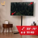 MACLEAN UCHWYT STOJAK PODŁOGOWY DO TELEWIZORA, 32-70", MAX. VESA 400X400, MAX. 40KG MC-494