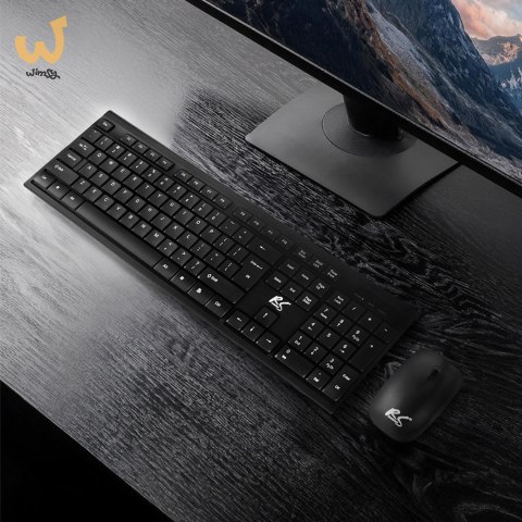 NANORS KLAWIATURA + MYSZ BEZPRZEWODOWA COMBO RS580 NANORS KLAWIATURA + MYSZ BEZPRZEWODOWA COMBO RS580