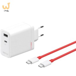 OnePlus Charger SUPERVOOC 120W 2 Ports with Cable White