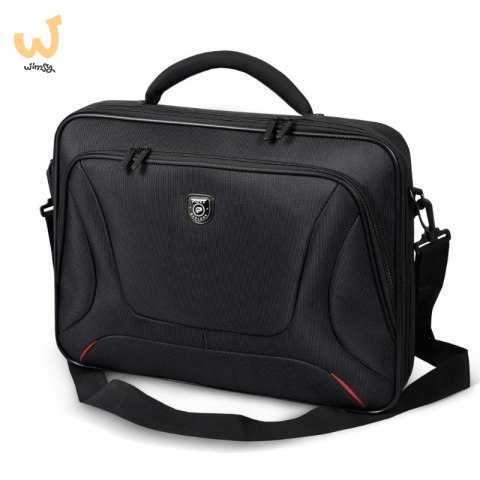 Torba na laptopa PORT DESIGNS Courchevel 160513 ( Clamshell; 17,3"; kolor czarny) Torba na laptopa PORT DESIGNS Courchevel 160513 ( Clamshell; 17,3"; kolor czarny)