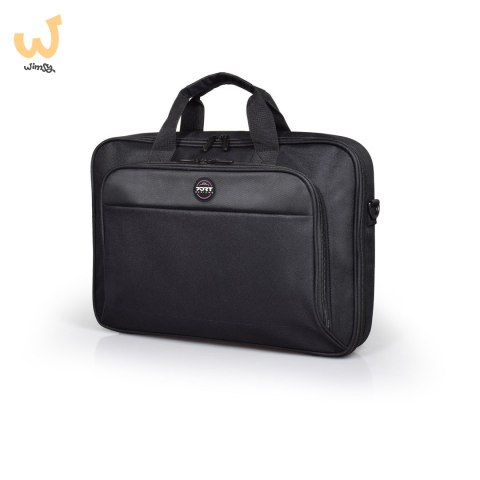 Torba na laptopa PORT DESIGNS Hanoi II 105064 ( Clamshell; 15,6"; kolor czarny) Torba na laptopa PORT DESIGNS Hanoi II 105064 ( Clamshell; 15,6"; kolor czarny)