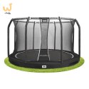 Trampolina Premium Ground Combo 366cm Czarna