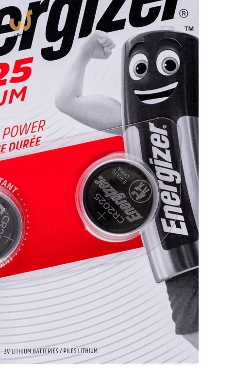 BATERIA ENERGIZER SPECJALISTYCZNA CR2025/2, 3V, ECO BATERIA ENERGIZER SPECJALISTYCZNA CR2025/2, 3V, ECO