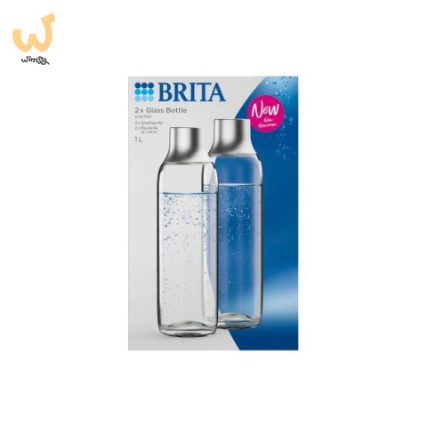 Butelka Brita sodaTRIO (2 szt., szklane) Butelka Brita sodaTRIO (2 szt., szklane)