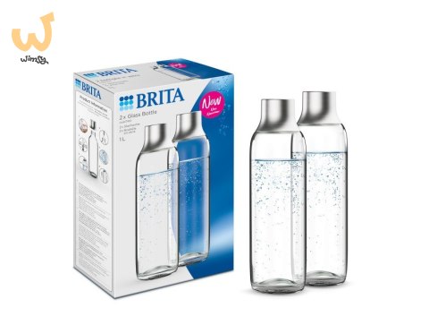 Butelka Brita sodaTRIO (2 szt., szklane) Butelka Brita sodaTRIO (2 szt., szklane)
