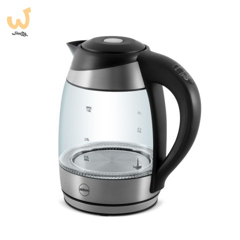ELDOM CZAJNIK SZKLANY LUX, POJ. 1,7 L,REG TEMP. WODY, 2200 W, C520 ELDOM CZAJNIK SZKLANY LUX, POJ. 1,7 L,REG TEMP. WODY, 2200 W, C520