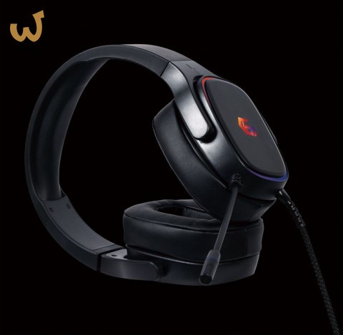 GEMBIRD GAMINGOWY ZESTAW SŁUCHAWKOWY 7.1 NA USB Z PODŚWIETLENIEM RGB GEMBIRD GAMINGOWY ZESTAW SŁUCHAWKOWY 7.1 NA USB Z PODŚWIETLENIEM RGB