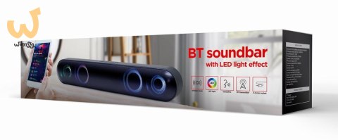 GEMBIRD GŁOŚNIK SOUNDBAR 2X 5W BLUETOOTH CZARNY GEMBIRD GŁOŚNIK SOUNDBAR 2X 5W BLUETOOTH CZARNY