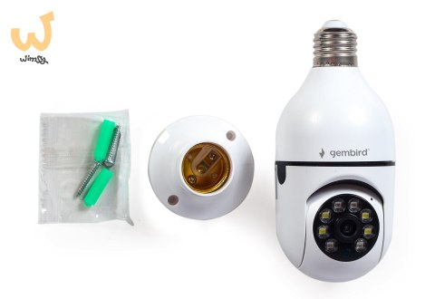 GEMBIRD INTELIGENTNA OBROTOWA KAMERA WI-FI E27, 3.6MM, 1920X1080 GEMBIRD INTELIGENTNA OBROTOWA KAMERA WI-FI E27, 3.6MM, 1920X1080