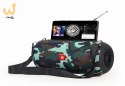 GEMBIRD PRZENOŚNY GŁOŚNIK BLUETOOTH SPK-BT-17-CM FM-RADIO, WBUDOWANY MIKROFON, WZÓR MORO, USB, AUX, MICROSD