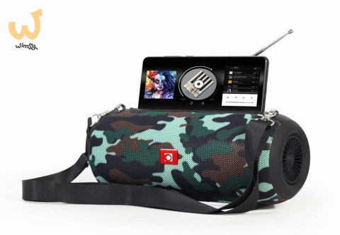 GEMBIRD PRZENOŚNY GŁOŚNIK BLUETOOTH SPK-BT-17-CM FM-RADIO, WBUDOWANY MIKROFON, WZÓR MORO, USB, AUX, MICROSD GEMBIRD PRZENOŚNY GŁOŚNIK BLUETOOTH SPK-BT-17-CM FM-RADIO, WBUDOWANY MIKROFON, WZÓR MORO, USB, AUX, MICROSD