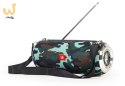 GEMBIRD PRZENOŚNY GŁOŚNIK BLUETOOTH SPK-BT-17-CM FM-RADIO, WBUDOWANY MIKROFON, WZÓR MORO, USB, AUX, MICROSD