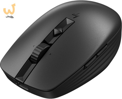 Mysz HP 710 Rechargeable Silent Mouse Black bezprzewodowa z akumulatorem czarna 6E6F2AA Mysz HP 710 Rechargeable Silent Mouse Black bezprzewodowa z akumulatorem czarna 6E6F2AA