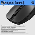 Mysz HP 710 Rechargeable Silent Mouse Black bezprzewodowa z akumulatorem czarna 6E6F2AA
