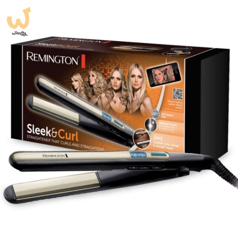 Prostownica do włosów REMINGTON S6500 (45W; kolor czarny) Prostownica do włosów REMINGTON S6500 (45W; kolor czarny)