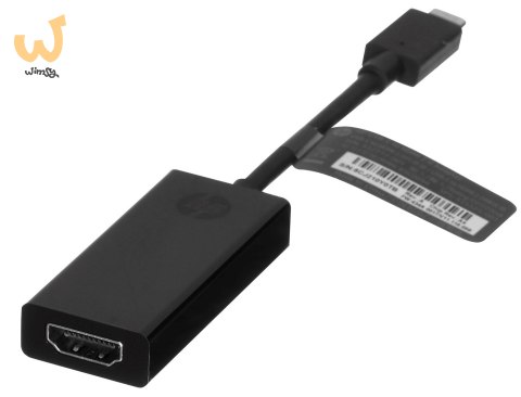 Przejściówka HP USB-C to HDMI 2.0 Adapter czarna 2PC54AA Przejściówka HP USB-C to HDMI 2.0 Adapter czarna 2PC54AA