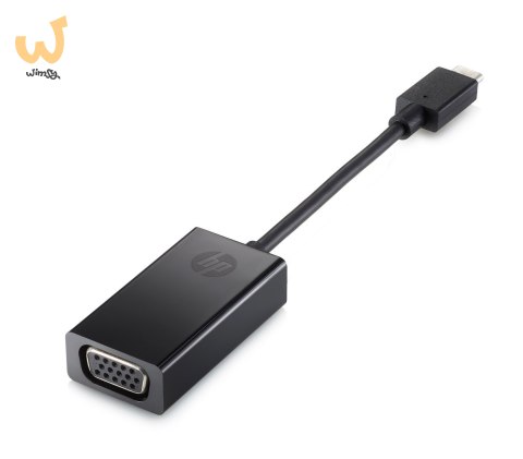 Przejściówka HP USB-C to VGA Display Adapter czarna P7Z54AA Przejściówka HP USB-C to VGA Display Adapter czarna P7Z54AA