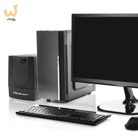 QOLTEC ZASILACZ AWARYJNY UPS LINE INTERACTIVE | MONOLITH | 650VA | 360W QOLTEC ZASILACZ AWARYJNY UPS LINE INTERACTIVE | MONOLITH | 650VA | 360W