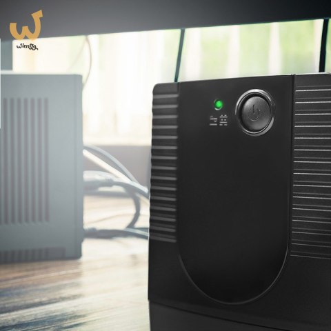 QOLTEC ZASILACZ AWARYJNY UPS LINE INTERACTIVE | MONOLITH | 650VA | 360W QOLTEC ZASILACZ AWARYJNY UPS LINE INTERACTIVE | MONOLITH | 650VA | 360W