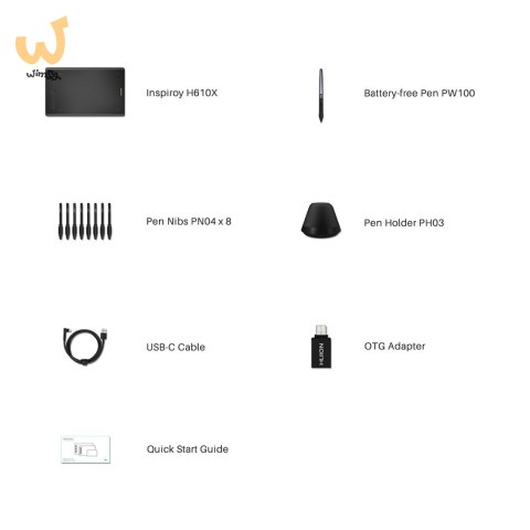 Tablet graficzny Huion H610X Tablet graficzny Huion H610X