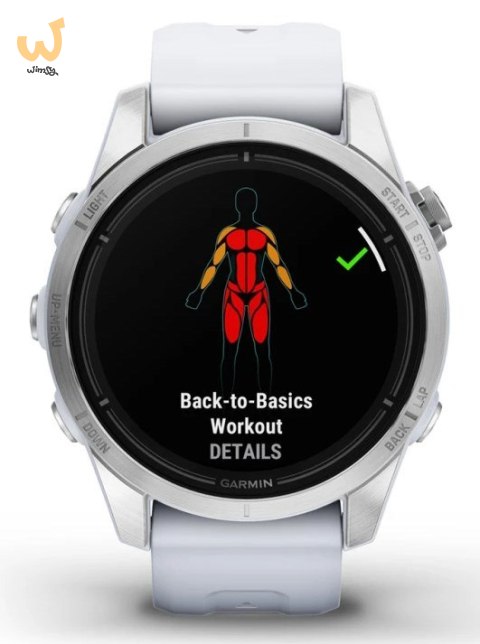 Zegarek Garmin Epix PRO (Gen 2) 42mm SS Whitestone Zegarek Garmin Epix PRO (Gen 2) 42mm SS Whitestone