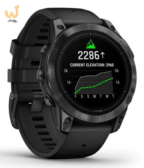 Zegarek sportowy Garmin EPIX PRO g2 47mm Slate Gray Black / Black Band Zegarek sportowy Garmin EPIX PRO g2 47mm Slate Gray Black / Black Band