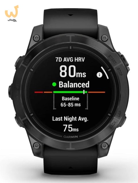 Zegarek sportowy Garmin EPIX PRO g2 47mm Slate Gray Black / Black Band Zegarek sportowy Garmin EPIX PRO g2 47mm Slate Gray Black / Black Band