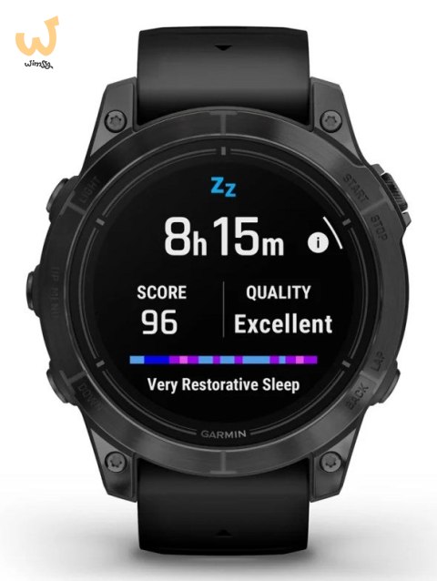 Zegarek sportowy Garmin EPIX PRO g2 47mm Slate Gray Black / Black Band Zegarek sportowy Garmin EPIX PRO g2 47mm Slate Gray Black / Black Band