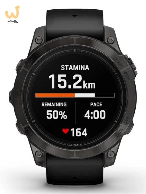 Zegarek sportowy Garmin EPIX PRO g2 47mm Slate Gray Black / Black Band Zegarek sportowy Garmin EPIX PRO g2 47mm Slate Gray Black / Black Band