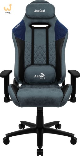 Fotel gamingowy Aerocool AC-280 DUKE AEROAC-280DUKE-BK/BL (kolor niebieski)