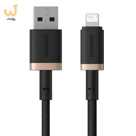 Kabel Baseus Dura 2.4A 1m (czarno-złoty) Kabel Baseus Dura 2.4A 1m (czarno-złoty)