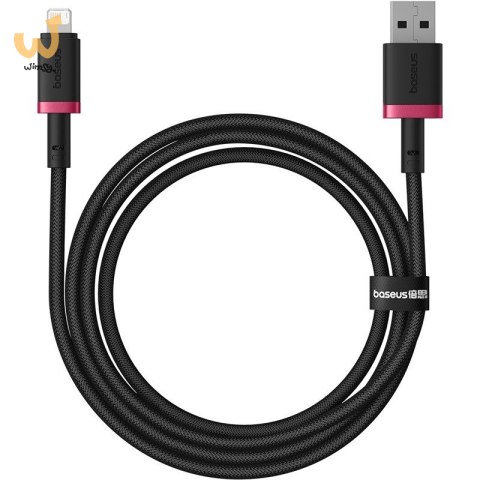 Kabel Baseus Dura 2.4A 1m (czerwono-czarny) Kabel Baseus Dura 2.4A 1m (czerwono-czarny)