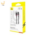 Kabel Baseus Dura 2.4A 1m (czerwono-czarny)