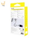Kabel Baseus Dura 2.4A 1m (czerwono-czarny)