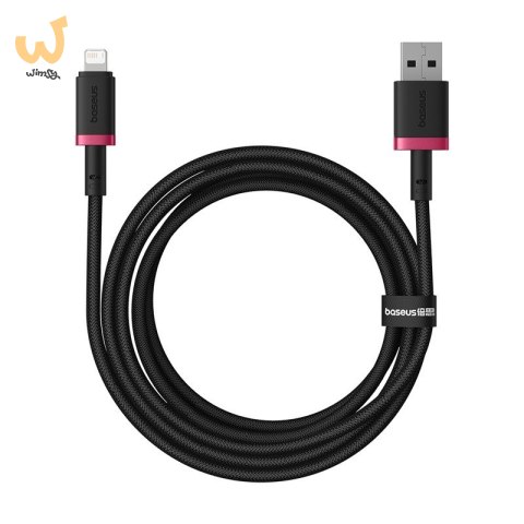 Kabel Baseus Dura 2.4A 2m (czerwono-czarny) Kabel Baseus Dura 2.4A 2m (czerwono-czarny)