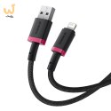 Kabel Baseus Dura 2.4A 2m (czerwono-czarny)