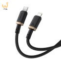 Kabel Baseus Dura Typ C 20W 1m (czarno-złoty)