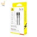 Kabel Baseus Dura Typ C 20W 2m (czarno-złoty)
