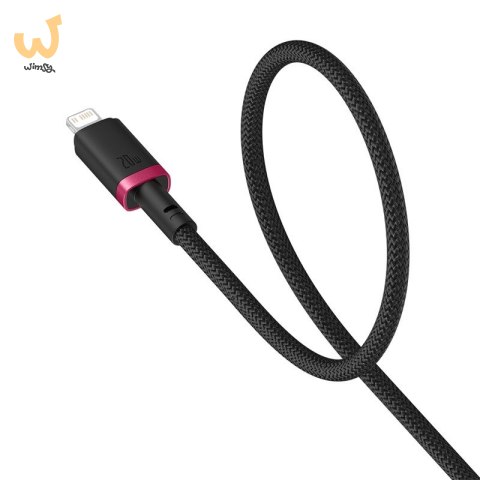 Kabel Baseus Dura Typ C 20W 2m (czerwono-czarny) Kabel Baseus Dura Typ C 20W 2m (czerwono-czarny)